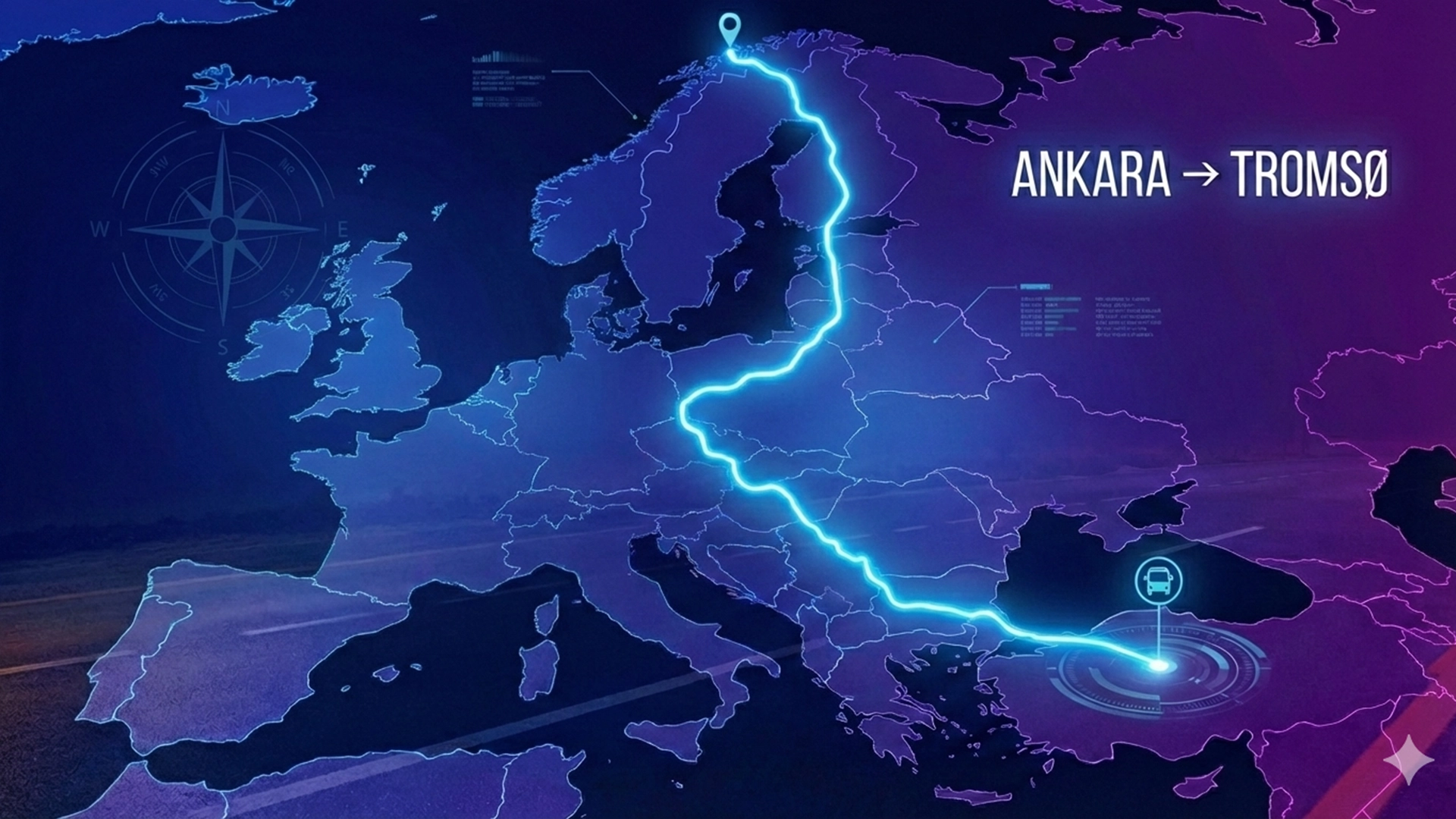 Turbina hidroenergetică pe drum